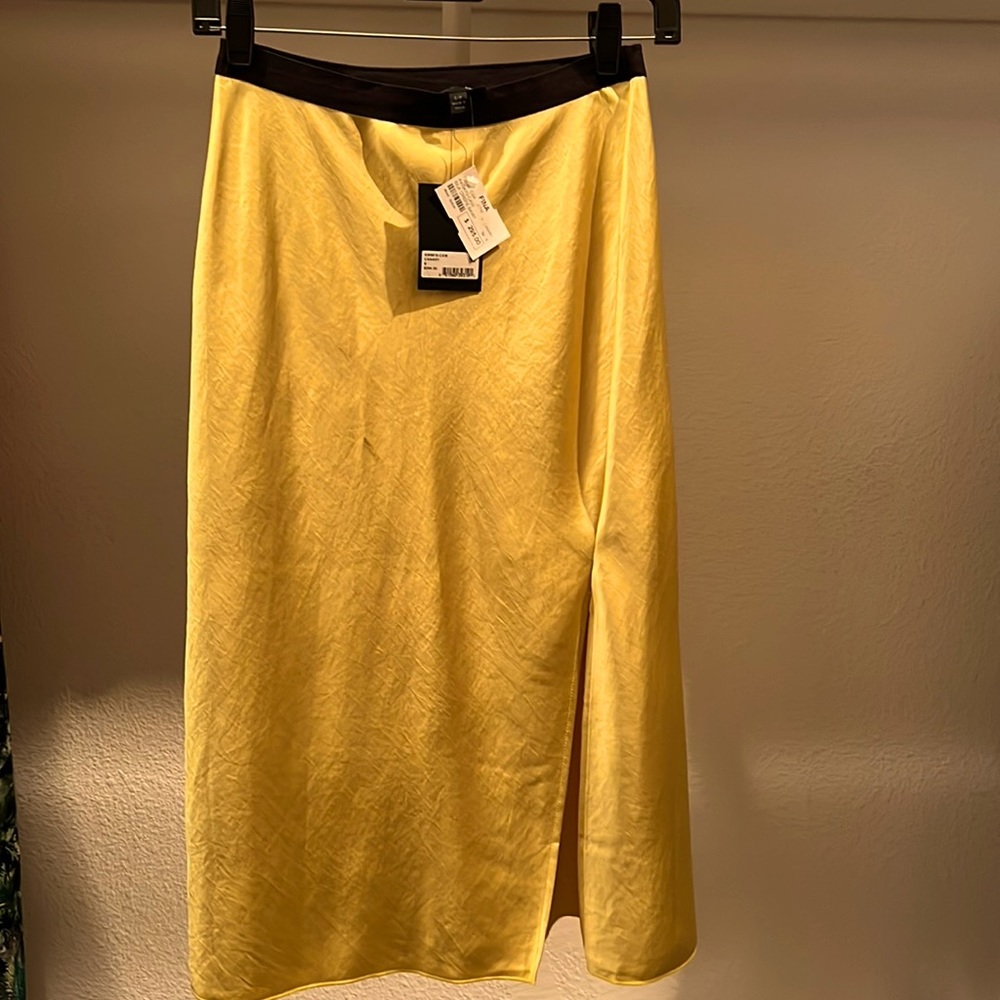 Yellow ATM skirt